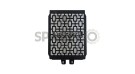 Royal Enfield Interceptor 650cc Stainless Steel Radiator Guard Black - SPAREZO